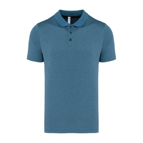 Polo chiné manches courtes homme 145 g/m²