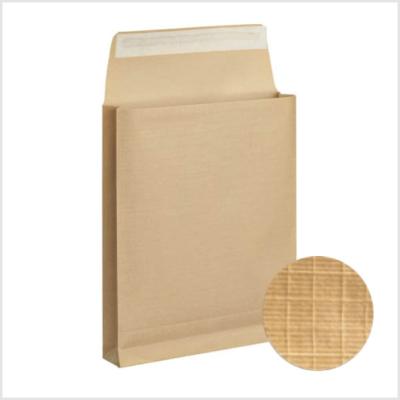 Pochette Kraft armé 260 x 330 mm (24) - 130g - Soufflet 30 mm - Sans fenêtre - Lot de 25