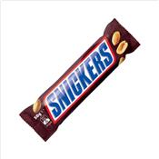 Barre chocolat caramel cacahuètes SNICKERS 50g - Le lot de 32