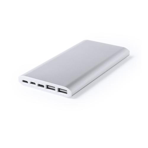 Power Bank BACKERS 10 000 mAh en aluminium 