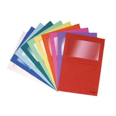 Chemises à fenêtre A4 120g - Lot de 10 - Assortiment