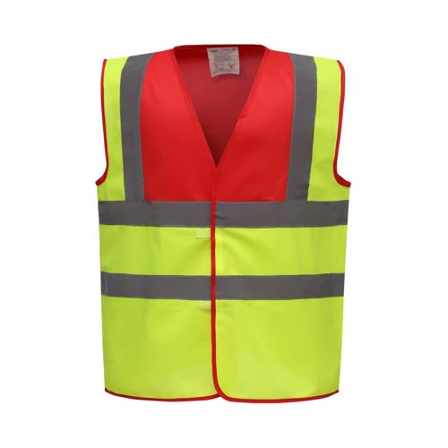 gilet fluo rouge