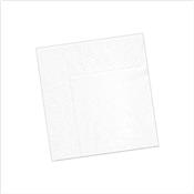 Mini serviettes cocktail en papier ouate blanc 2 épaisseurs 20 x 20 cm - Le paquet de 100