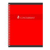 Cahier Conqurant A5 - 17x22 cm - Spirale 100p - Lign & Marg - Le lot de 5