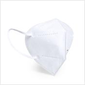 Masque auto-filtrant FFP2 blanc avec emballage individuel