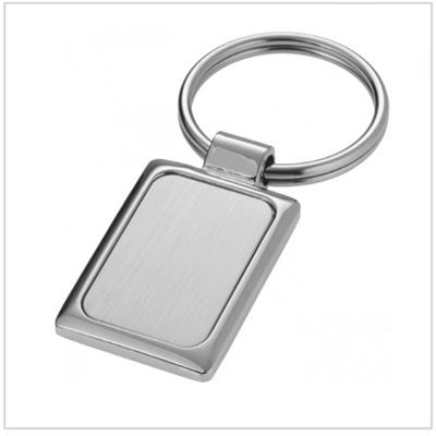 Porte-clés métalique rectangle