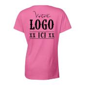 T-Shirt Femme col rond Gildan HEAVY COTTON 100% coton 175g/m²