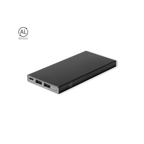 Power Bank GINVAL 4000 mAh en aluminium recyclé