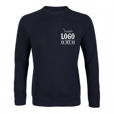 Sweat-shirt col rond unisexe PREMIUM French Terry 400g/m²