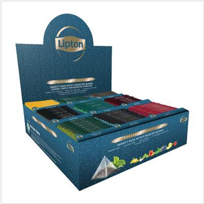 Coffret Thés & infusions LIPTON Exclusive Selection - Boîte de 108 sachets pyramide