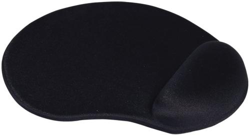 Tapis de souris ergonomique avec repose poignet intégré - Noir