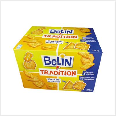 Biscuits Crackers Réception BELIN assortis - La boîte de 380g