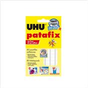 Pastilles adhsives PATAFIX UHU - L'tui de 80 pastilles blanches