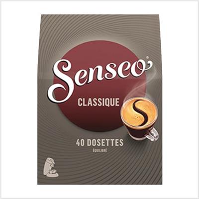 Café dosettes Senseo Classique - Le sachet de 40
