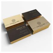 Cartes de visite - Curious metallic 300g/m² doré