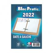 Recharge bloc phmride recycl Exacompta 2023 - date  gauche - 8,2 x 12 cm