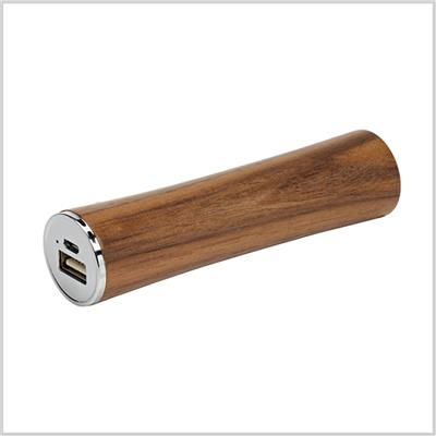 Batterie externe OAKLAND 3000 mAh Acajou