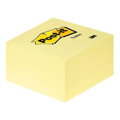 Notes POST-IT 76 x 76 mm - Jaune - Le bloc de 450 feuilles