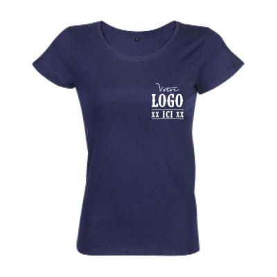 T-shirt col rond Femme TEMPO 100% coton BIO 185g/m²