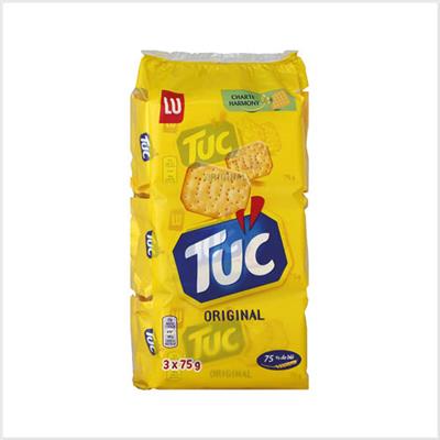 Biscuits apéritifs Original TUC - Les 3 étuis de 75g