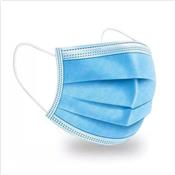 Masques chirurgicaux 3 plis à usage unique - Emballage stérile individuel - La boîte de 50