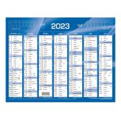 Calendrier mural - 21 x 27 cm - 2023 - 7 mois par face - 2023 - Le lot de 2