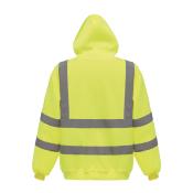 Sweatshirt capuche haute visibilité YOKO 280g/m²