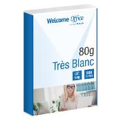 Papier Blanc multifonctions A4 80g - Le carton de 5 ramettes de 500 feuilles