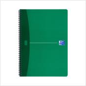 Cahier spirale OXFORD Essentials A4 - 21 x 29,7 cm - 100 pages - Quadrillé 5x5 - Lot de 2 cahiers