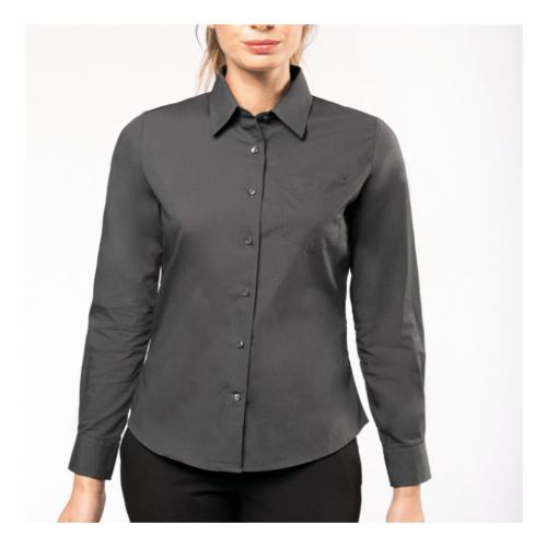 Chemise popeline Femme KARIBAN 125g/m²