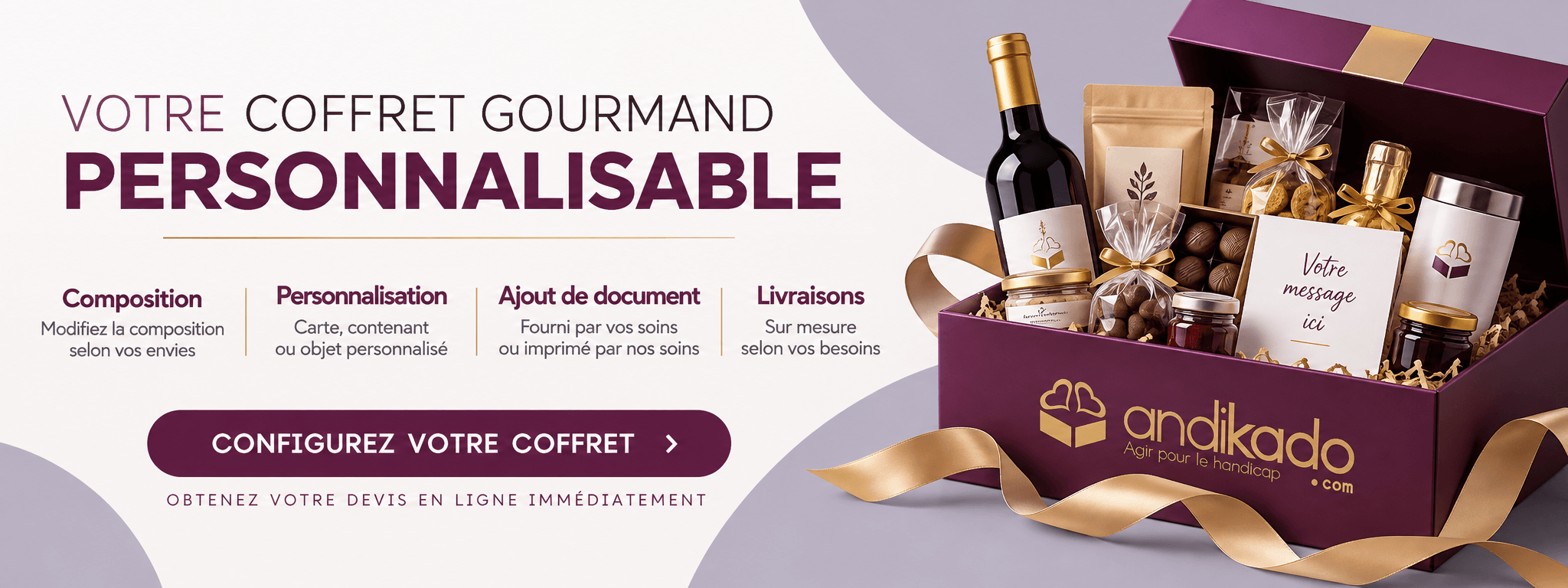 Découvrez la gamme de coffrets Andikado 2026 – ESAT / Agefiph